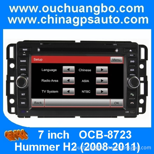 Ouchuangbo Car Radio head Unit Navi DVD Player for Hummer H2 2008-2011 GPS Navigaiton iPod USB